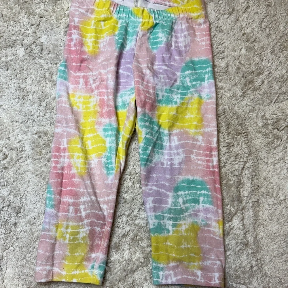 Cat and Jack Size 6 Colorful Tie-Dye Capris